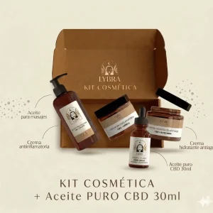 Kit de Cosmética + Aceite PURO CBD 30ml